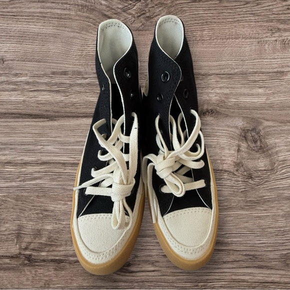 Converse Chuck Taylor All Star Retro Rubber High Top Black Gum NWOT & Box - Picture 6 of 9